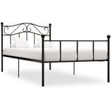  Za krevet crni metalni 90 x 200 cm | shoptok.hr