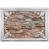  Tapeta - Brick in the Frame (Brown) 400x280 | shoptok.hr