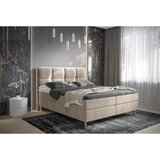 Esposa POSTELJA Z VZMETNICO 160 cm x 200 cm , tekstil rjavosiva | Shoptok.si