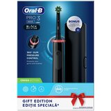 Oral-b Četkica za zube OralB PRO 3 BLACK 3500 + TRAVEL CASE, (21345157) | Shoptok.si