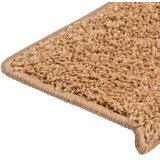  Prostirke za stepenice 15 kom 65x21x4 cm bež pravokutni rub | shoptok.hr