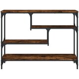  Konzolni stol boja hrasta 100x30x75 cm od konstruiranog drva | shoptok.hr