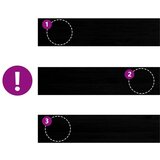 vidaXL Gazišta stepenice 2 kom tamnosmeđi 110x25x2 cm masivna hrast | shoptok.hr