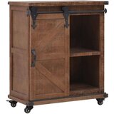 vidaXL Omarica za shranjevanje trden les jelke 64x33,5x75 cm rjava | Shoptok.si