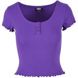 Urban Classics Women's T-shirt Rib Babylock purple | ePonuda.com