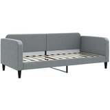  Dnevni krevet s madracem svjetlosivi 90 x 200 cm od tkanine | shoptok.hr