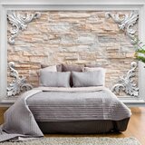  Tapeta - Brick in the Frame (Orange) 100x70 Cijene