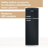 Severin Retro samostojeći hladnjak, crni, 246 L, RKG 8984 | shoptok.hr