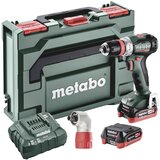 Metabo PowerMaxx BS 12 BL Q Pro 601045920 akumulatorski vrtalni vijačnik 12 V 4 Ah Li-Ion vklj. 2 akumulatorja\, vklj. polnilnik\, brezkrtačni, (21533375) Cene