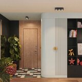 Sollux Stropna svetilka AURA 3 črna Gx53, (5000284980) | Shoptok.si