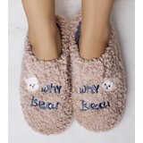 Gemre Beige Soft Slippers Why Bear | shoptok.hr