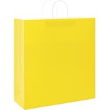  Papirnate vrećice 50 kom s ručkama žute 45x17x48 cm | shoptok.hr