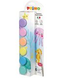  TEMPERA 25 ML U ČAŠI 6 PRIMO 2534BRP6EP PASTEL BLISTER | shoptok.hr