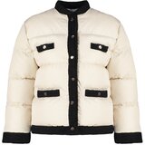 Trendyol Ecru Oversize Pocket Detailed Water Repellent Inflatable Coat | ePonuda.com