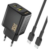 forcell DUDAO A27 MAXC 35W STENSKI POLNILEC ZA PAMETNE TELEFONE USB-C HITR, (5000261493) Cene