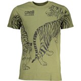 Cavalli Class GREEN MEN&#39;S SHORT SLEEVED T-SHIRT | Shoptok.si