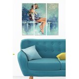 Wallity MDF14547037 Multicolor Decorative MDF Painting (3 Pieces) | Eponuda.ba