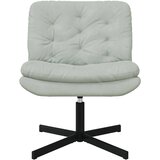  Stolac za opuštanje s rotacijom Svijetlo siva 63 x 75 x 76 cm | shoptok.hr