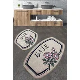 set 2 prostirke za kupatilo Šareni