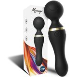 Armony Freeza Massager & Vibrator Super Flexible Head Black | Shoptok.si