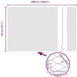 Stebri ograje 22 kosov U-kanal 150 cm Cinkano jeklo, Šesterokotna ograja 1,5x50 m Cinkano jeklo | Shoptok.si