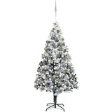 vidaXL Umestno božično drevo med 300 LED Zelena 180 x 115 cm | Shoptok.si
