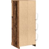  Komoda s LED svjetlima Staro drvo 41x37x100 cm | shoptok.hr