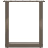  Noge za klub stolić U-oblik 2 kom Prirodni čelik 28 x (42-43) cm Čelik | Eponuda.com