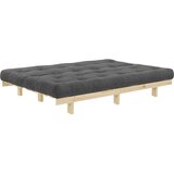 Karup Design Crna/antracitno siva sofa od samta 200 cm Lean – | shoptok.hr