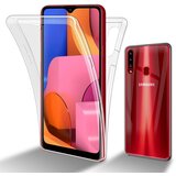 Cadorabo Ohišje, združljiv s Samsungom v prozorni - 360 -° zaščitni pokrov celotnega telesa - zaščita pred sprednjim in hrbtom, vsestransko zaščito z zaščitnikom zaslona, (20573978) | Shoptok.si