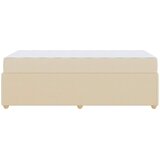  Krevetna konstrukcija s madracem Krema 90 x 200 cm tkanina | Eponuda.com