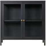 House Nordic Crna metalna vitrina 80x80 cm Dalby – u