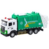 Garbage Truck For Kids Metal Cabin Bin Lights Sounds Green | shoptok.hr