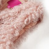  Dječji prsluk od umjetnog krzna svjetloružičasti 92 | shoptok.hr