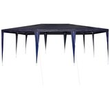 Šator za zabave Plava 600 x 400 x 266 cm Polietilen i čelik | shoptok.hr