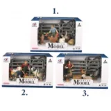 set domaće životinje i farmer 004704