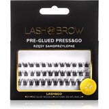 Lash Brow Press&Go Self-Adhesive Eyelashes samolepilne šopaste trepalnice Everyday 1 kos Cene