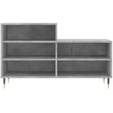 vidaXL omarica za čevlje betonsko siva 102x36x60 cm inženirski les | Shoptok.si