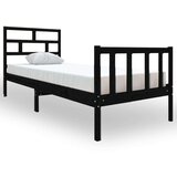 Za krevet od borovine crni 75 x 190 cm 2FT6 jednokrevetni | shoptok.hr