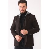 Dewberry K7533 MEN'S COAT-BROWN | shoptok.hr