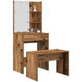 vidaXL toaletni stolić s LED-om izrađenim od starog drva | shoptok.hr