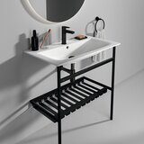 Ideal Standard črno kovinsko stojalo za pod umivalnik 76x84 cm conca | Shoptok.si