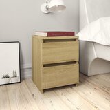 vidaXL Nočne omarice 2 kosa sonoma hrast 30x30x40 cm iverna plošča Cene