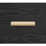 vidaXL Nočna omarica s predalom 2 pcs Črni hrast 40 x 35 x 47.5 cm | Shoptok.si