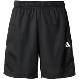 Adidas Sportske hlače siva / bazalt siva / crna / bijela