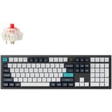 KEYCHRON Q6 Max QMK/VIA Brezžična mehanska tipkovnica / Črni ogljik / Gateron Jupiter Red / Q6M-M1, (22126182) Cene
