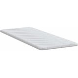  Nadmadrac Bijelo 70 x 200 cm Pleteno platno | shoptok.hr