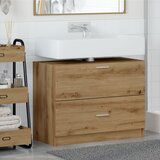 vidaXL Umivalna omarica Umetni hrast Inženirska lesa 78 x 37 x 59 cm | Shoptok.si