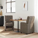  Blagovačke stolice s kotačima 2 pcs Tamno siva 58 x 67 x 97 cm | shoptok.hr