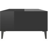  Stolić za kavu sjajni crni 103,5 x 60 x 35 cm konstruirano drvo | shoptok.hr